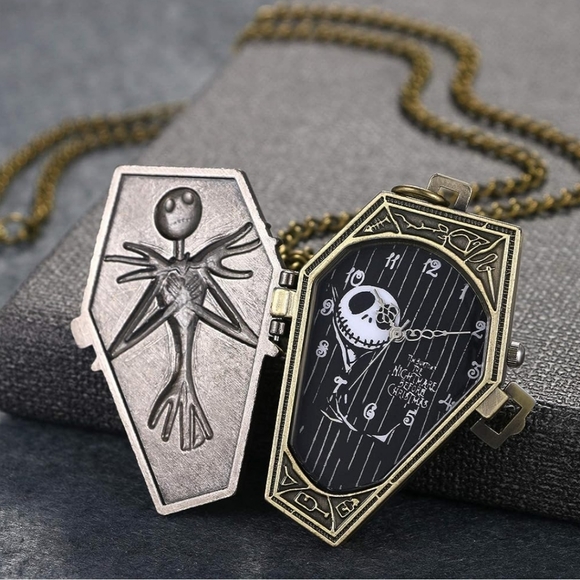 Various Nightmare Before Christmas Pocket Watches.  Choose 1.  See All pics - Picture 1 of 16